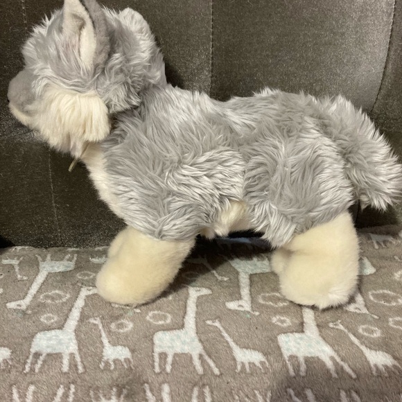 Aurora Medium Wolf Pup Miyoni Tots Adorable Stuffed Animal Gray 10" - Picture 3 of 8